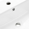Lavabo de pared de cer&aacute;mica blanco 500x450x410mm Vida XL