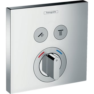 Grifo mezclador para dos funciones cromo ShowerSelect Hansgrohe