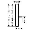 Grifo mezclador para dos funciones cromo ShowerSelect Hansgrohe