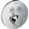 Grifo termost&aacute;tico para dos funciones cromo ShowerSelect S Hansgrohe