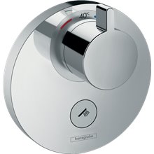 Grifo termostático empotrado de gran caudal cromo ShowerSelect Hansgrohe