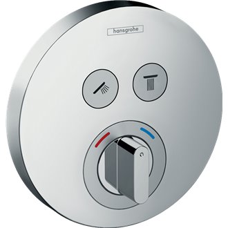 Grifo mezclador para dos funciones cromo ShowerSelect S Hansgrohe