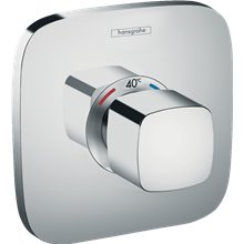 Grifo empotrado de gran caudal cromo Ecostat E Hansgrohe