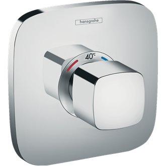 Grifo empotrado de gran caudal cromo Ecostat E Hansgrohe