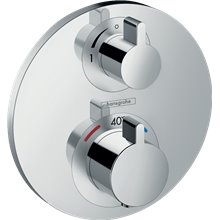 Grifo termostático para 1 función cromo Ecostat S Hansgrohe