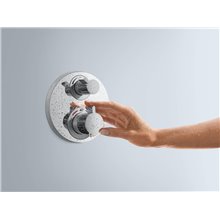 Grifo termostático para 1 función cromo Ecostat S Hansgrohe