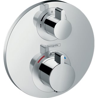 Grifo termost&aacute;tico para 2 funciones cromo Ecostat S Hansgrohe