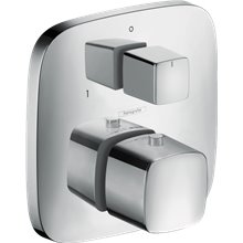 Grifo termostático de 2 funciones PuraVida cromo Hansgrohe
