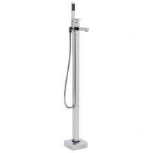 Grifo para bañera de pie acero inoxidable 110 cm Vida XL