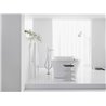 Grifo de ba&ntilde;era de pie blanco PuraVida Hansgrohe