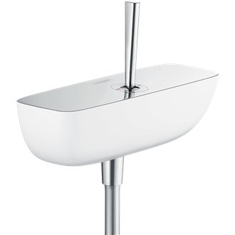 Grifo monomando de ducha blanco Hansgrohe
