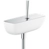 Grifo monomando de ducha blanco Hansgrohe