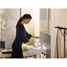 Grifo de lavabo cuadrado Metropol 110 Select Hansgrohe