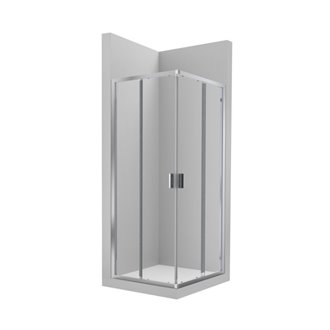 Mampara ducha angular 75x75cm Victoria Roca
