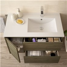 Mueble de baño 855 Izquierda Roble Eternity NOJA SALGAR 