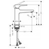 Grifo mezclador Metropol 110 Select Coolsatart Hansgrohe