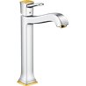 Grifo de lavabo 260 cromo y oro Metropol Classic Hansgrohe