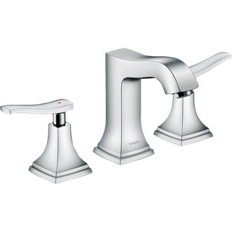 Grifo de repisa 110 manecilla plana cromo Metropol Classic Hansgrohe