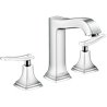 Grifo de repisa 160 manecilla plana cromo Metropol Classic Hansgrohe