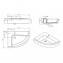 Lavabo NEW DAY Angular 70 Derecho