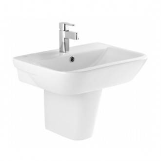 Lavabo con semipedestal LOOK 60