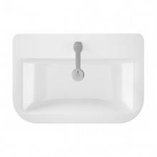 Lavabo con semipedestal LOOK 66
