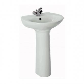 Lavabo con pedestal BENISSA 55