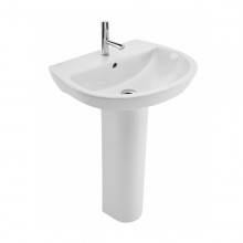 Lavabo con pedestal EASY 55