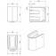 Lavabo con semipedestal WCKIDS 43