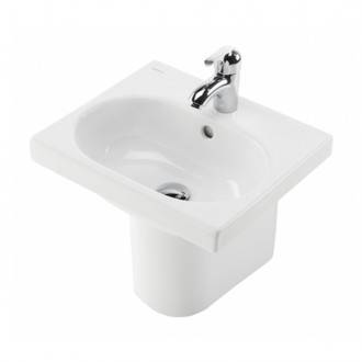 Lavabo con semipedestal WCKIDS 43