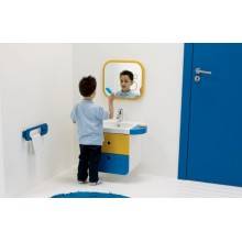 Mueble suspendido WCKids con lavabo