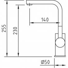 Grifo alto Bimini de lavabo