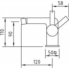 Grifo Bimini para bidé
