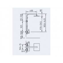 Columna Bimini de ducha extensible