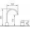 Grifo Mikura de repisa para lavabo