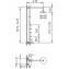 Columna de ducha de 4 jets Mikura con kit de ducha completo