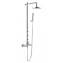 Columna termost&aacute;tico de 4 jets Mikura con kit de ducha completo