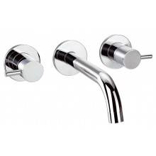 Grifo de pared Caiman Elegance para lavabo