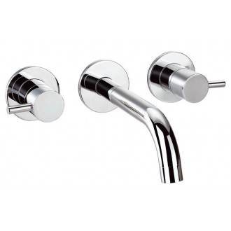 Grifo de pared Caiman Elegance para lavabo