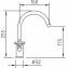 Grifo alto curvado Morea bimando para lavabo