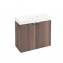 Mueble 2 puertas 50cm Fresno B-Box BATH+