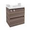 Mueble con lavabo porcelana 60cm Fresno B-Box BATH+