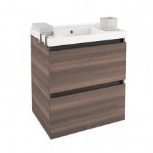 Mueble con lavabo resina 60cm Fresno B-Box BATH+