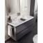 Mueble con lavabo resina 2 senos 120cm Fresno B-Box BATH+
