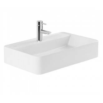 Lavabo rectangular Sanlife 60x40 (orificio)