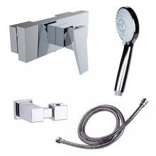 Grifo de ducha Ventu con kit de ducha
