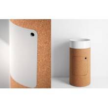 Lavabo Round 45 con mueble-pedestal