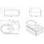 Mueble STATUS de semiencastre