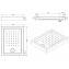 Plato de ducha Strado 100 Unisan Sanindusa