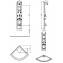 Columna RELAX Angular c/ grifo monomando